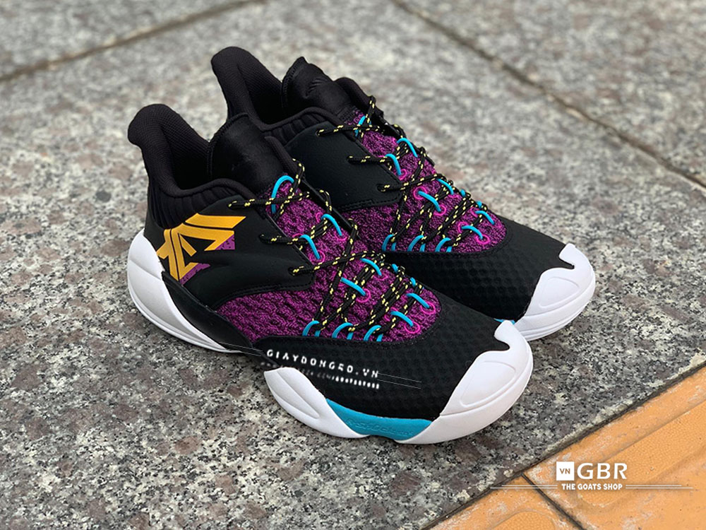 Anta Shock The Game 2019 Black-Purple-Yellow