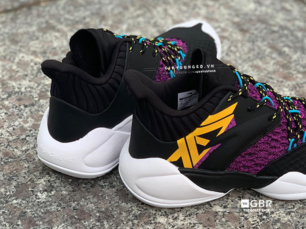 Anta Shock The Game 2019 Black-Purple-Yellow