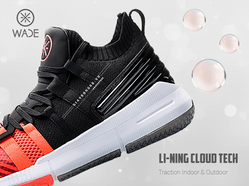 Li-Ning Wade Black/Red