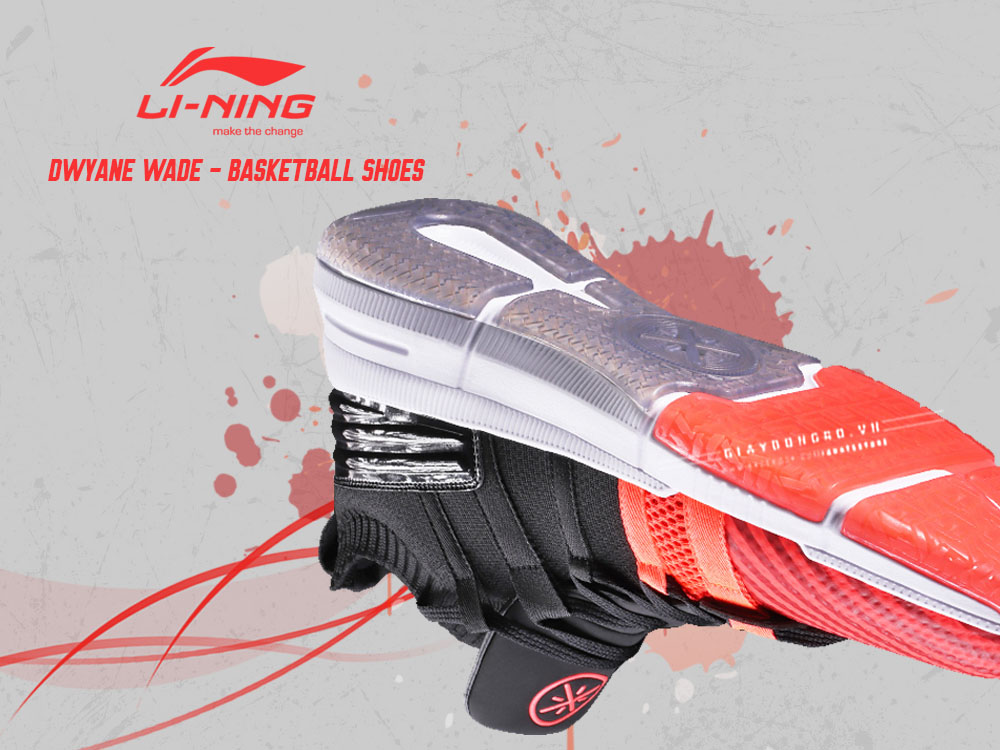 Li-Ning Wade Black/Red