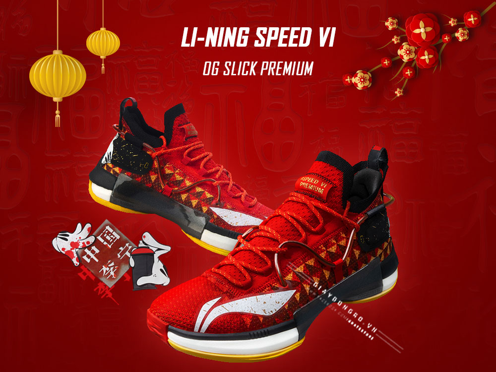 Li-Ning X OG Slick Speed VI Premium