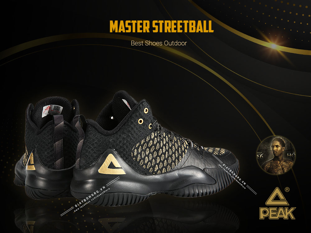 Peak Master Streetball Black Gold