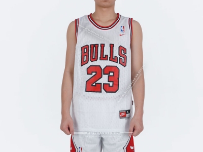 Áo NBA Chicago Bulls White - Jordan