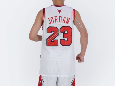 Áo NBA Chicago Bulls White - Jordan