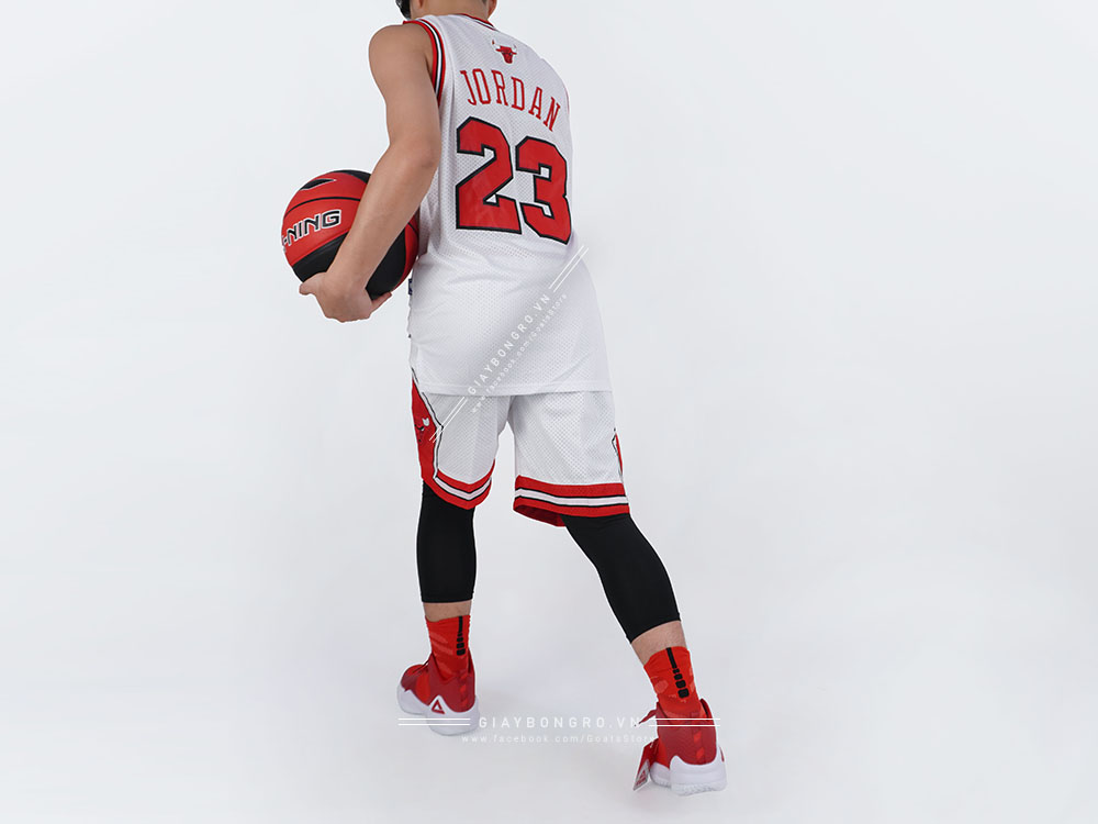 Áo NBA Chicago Bulls White - Jordan