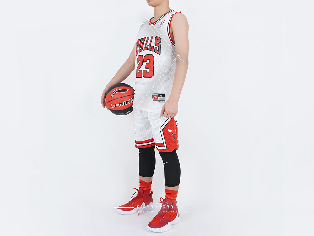 Áo NBA Chicago Bulls White - Jordan