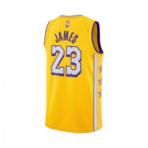  Los Angeles Lakers City Edition Jersey - Lebron James 