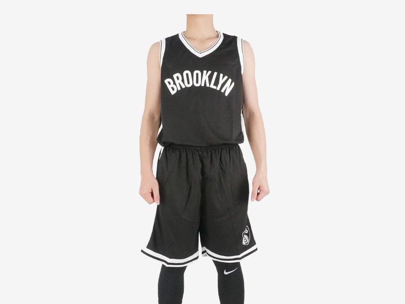 Bộ quần áo Brooklyn Nets đen