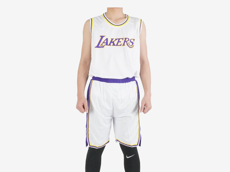 Bộ quần áo Los Angeles Lakers Trắng