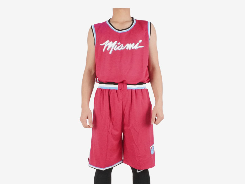 Bộ quần áo Miami Heat hồng