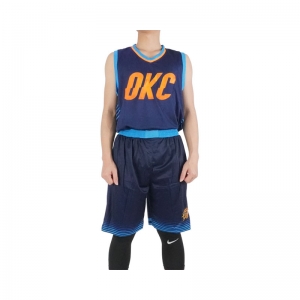  Bộ quần áo Oklahoma City Thunders Xanh 