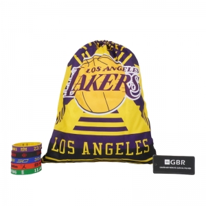  Túi rút bóng rổ Los Angeles Lakers 
