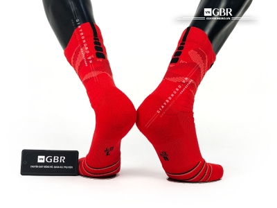 Tất bóng rổ Elite Red