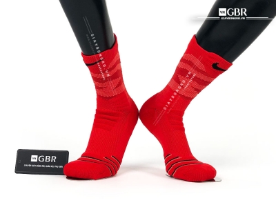 Tất bóng rổ Elite Red