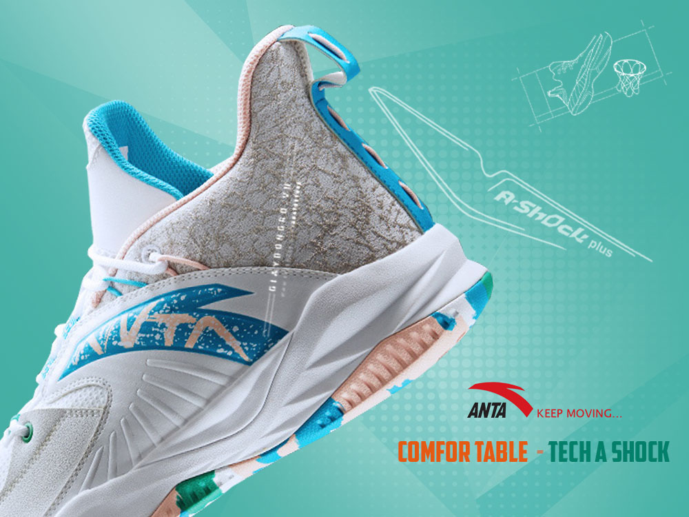 Anta Classic White/Camo