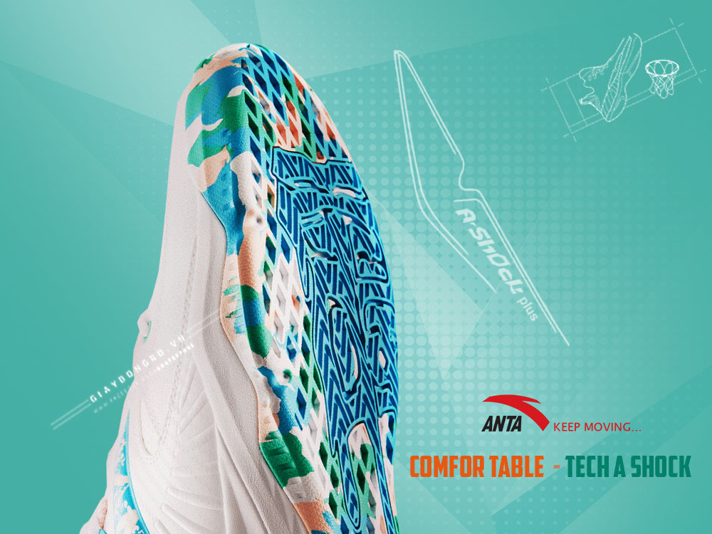 Anta Classic White/Camo