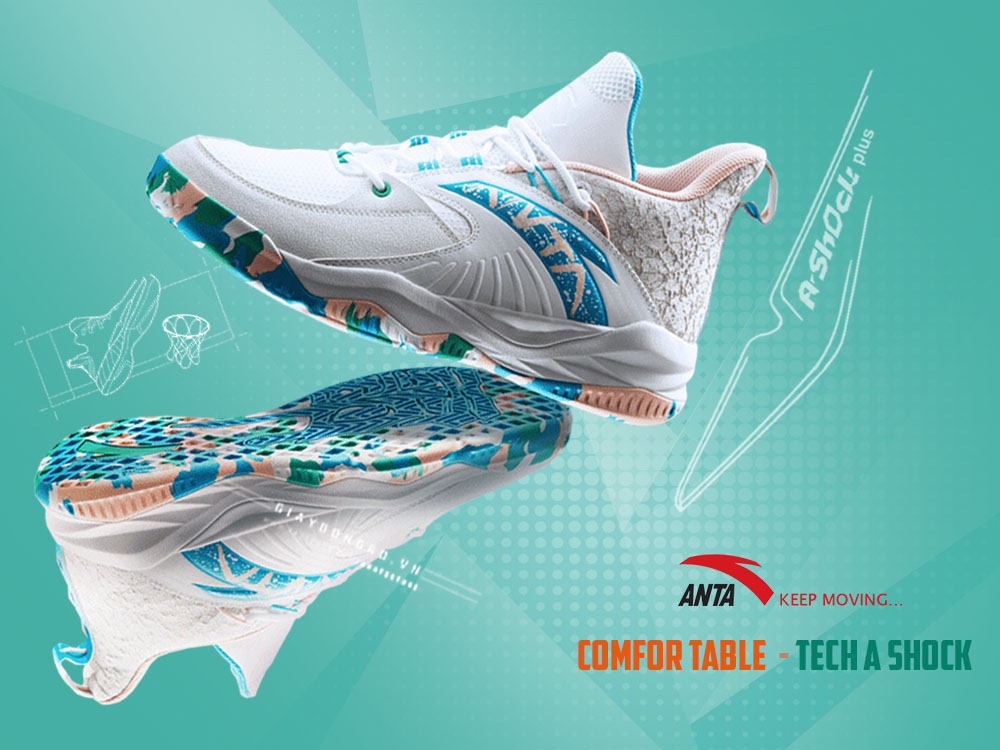 Anta Classic White/Camo