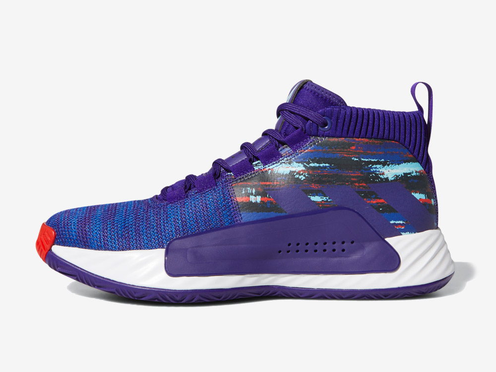 Giày bóng rổ ADIDAS Dame 5 Purple Royal