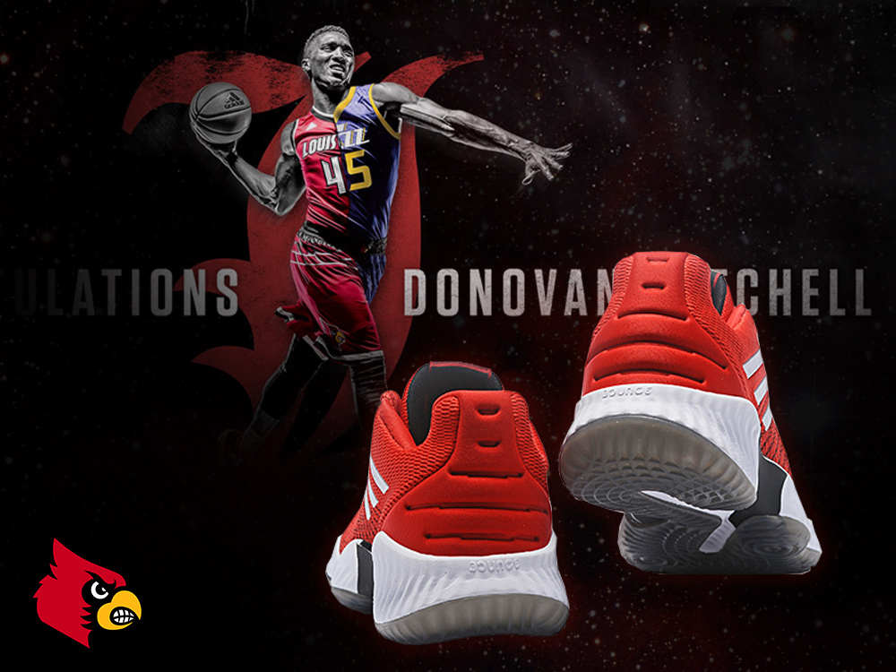 Adidas Pro Bounce Low Louisville Cardinals