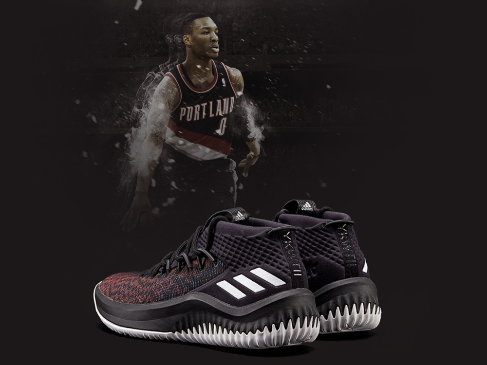 Giay bong r Adidas Dame 4 IV Damian Lillard Static