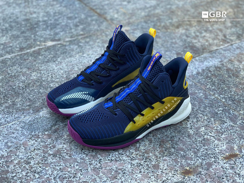 Anta KT4 Splash Mid - Blue Yellow