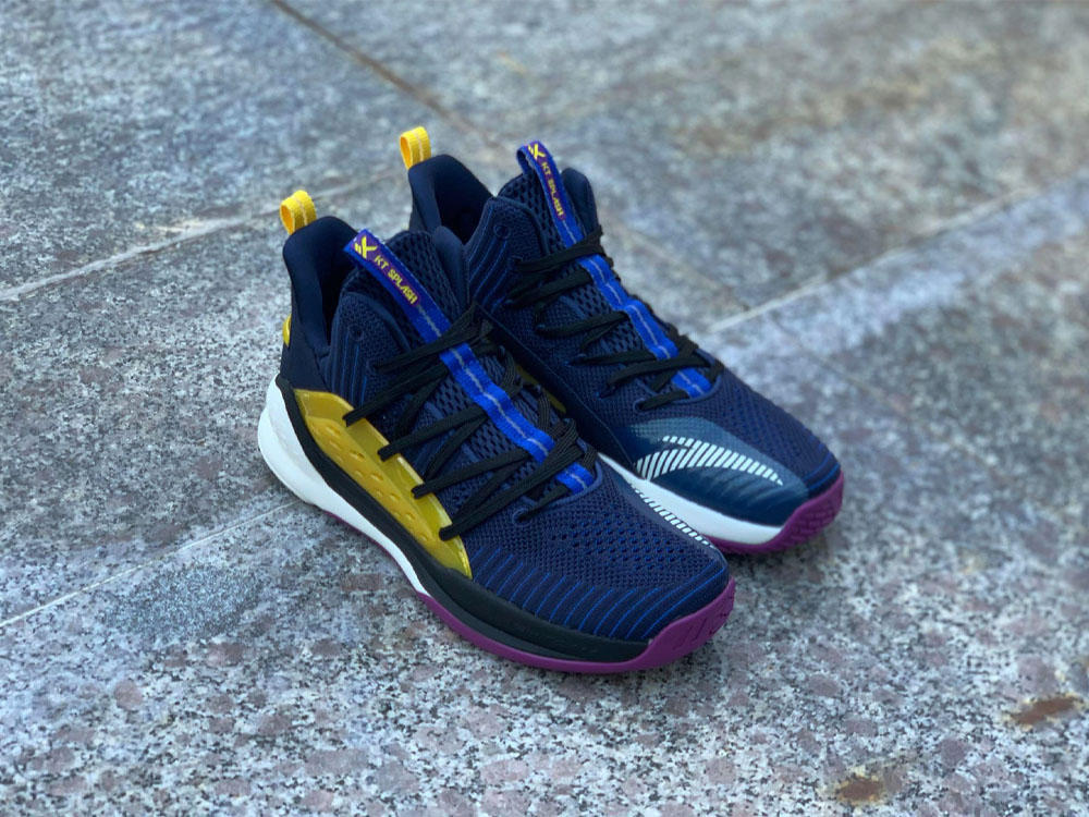 Anta KT4 Splash Mid - Blue Yellow