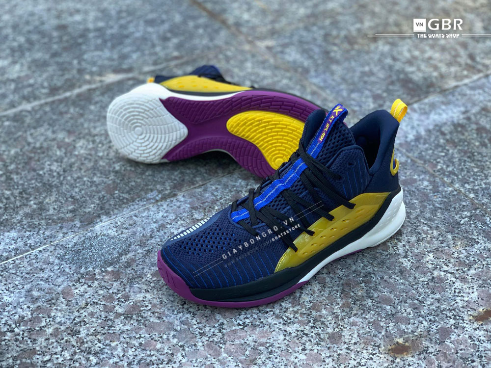 Anta KT4 Splash Mid - Blue Yellow