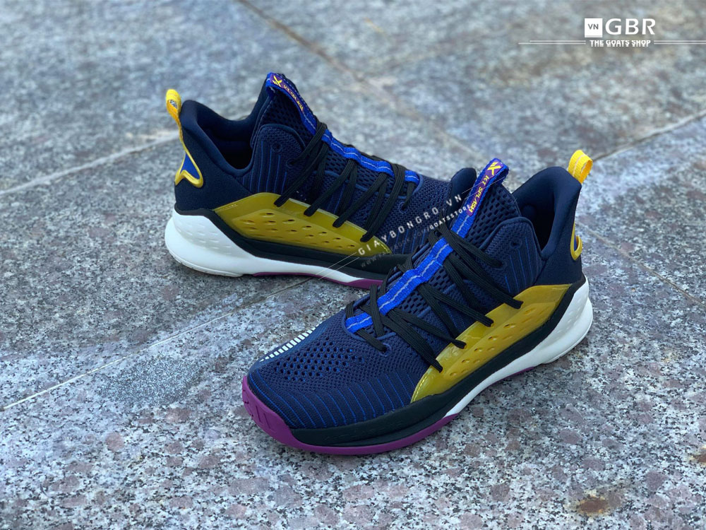 Anta KT4 Splash Mid - Blue Yellow