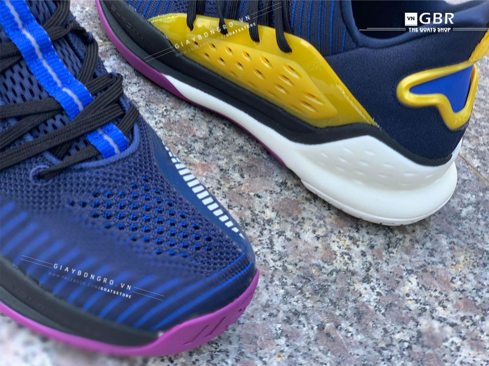 Anta KT4 Splash Mid - Blue Yellow