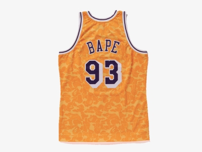 Bape X Mitchell & Ness NBA Jersey - Lakers