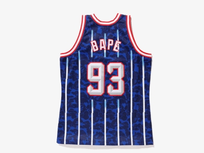 Bape X Mitchell & Ness NBA Jersey - Rockets