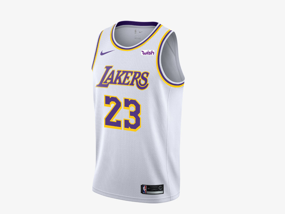 Áo Bóng Rổ Nba Los Angeles Lakers Lebron James