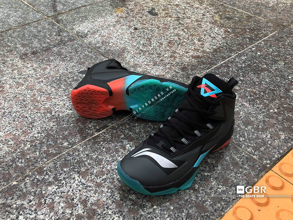 Li Ning Bounce Black Orange