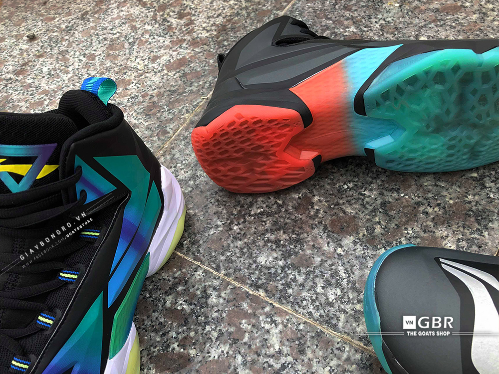 Li Ning Bounce Black Orange