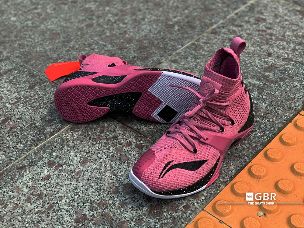 Li-Ning Wade Flyknit Pink
