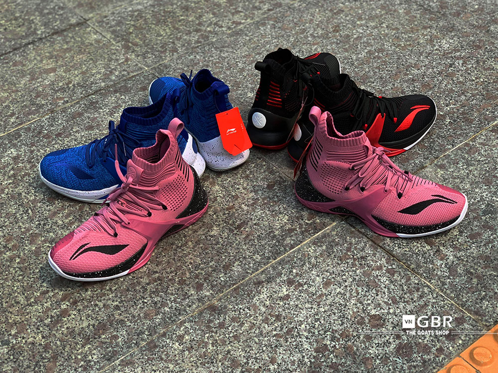 Li-Ning Wade Flyknit Pink