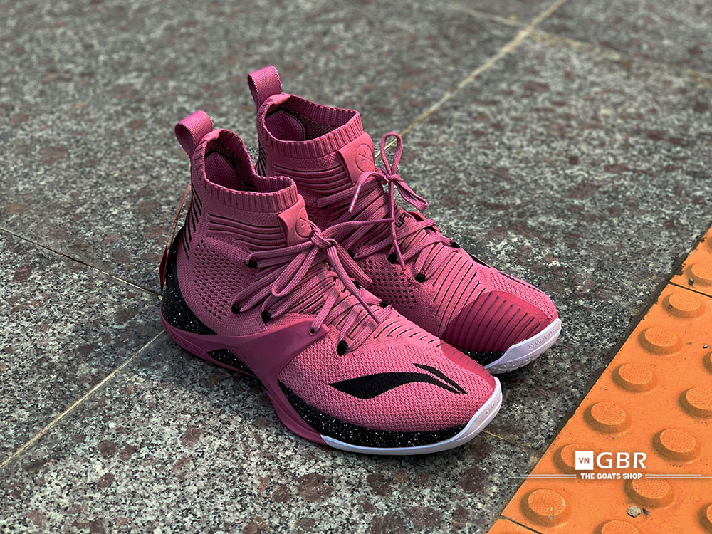 Li-Ning Wade Flyknit Pink