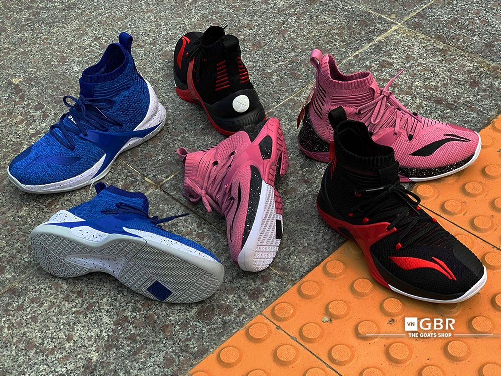 Li-Ning Wade Flyknit Pink