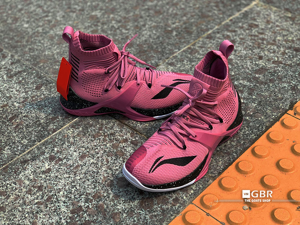 Li-Ning Wade Flyknit Pink
