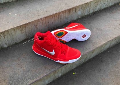 Kyrie 3 Red Suede