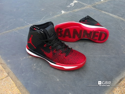  Giày bóng rổ Jordan 31 Banned 