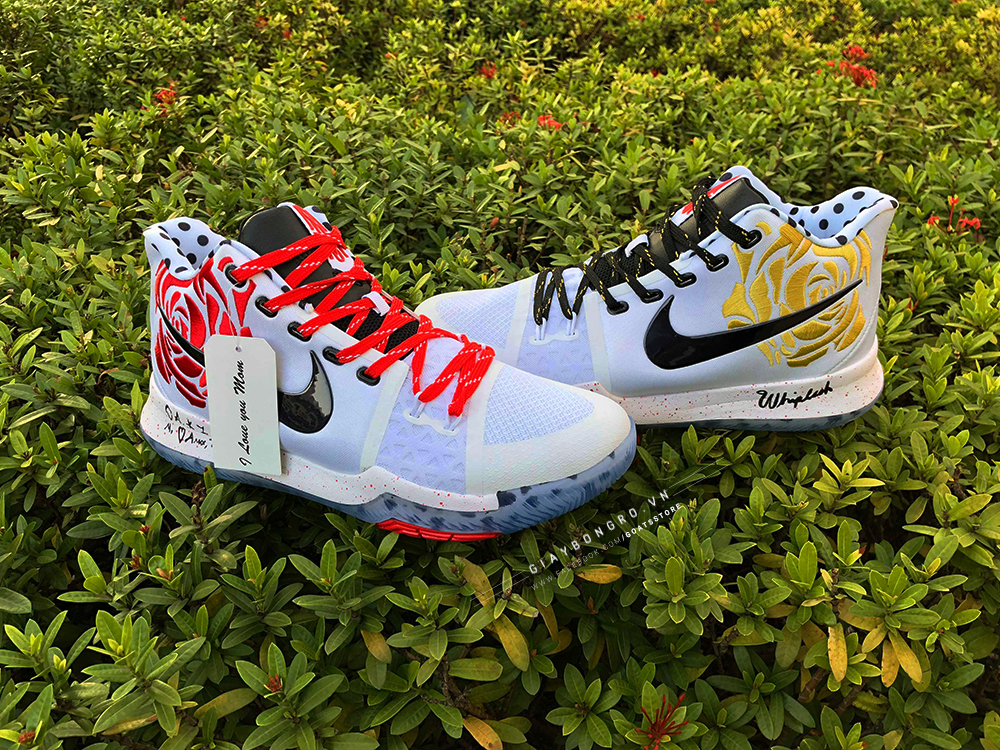 Kyrie 3 Mom PE (Rose Red)