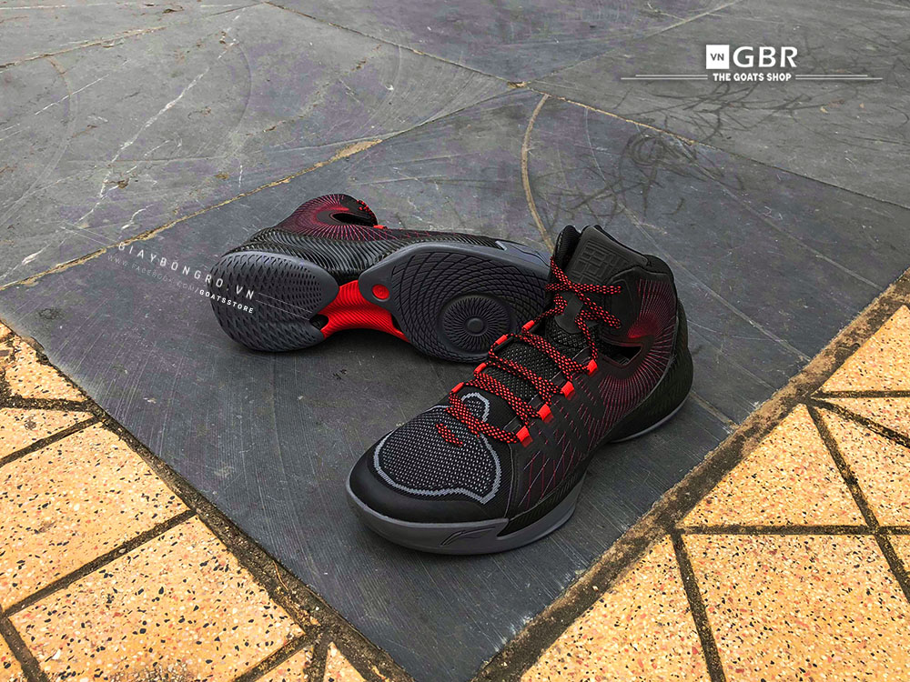 Li-Ning CBA Phantom Black Lava