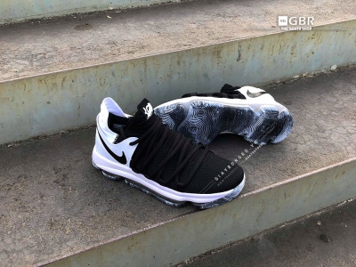 KD 10 Marbled Black/White