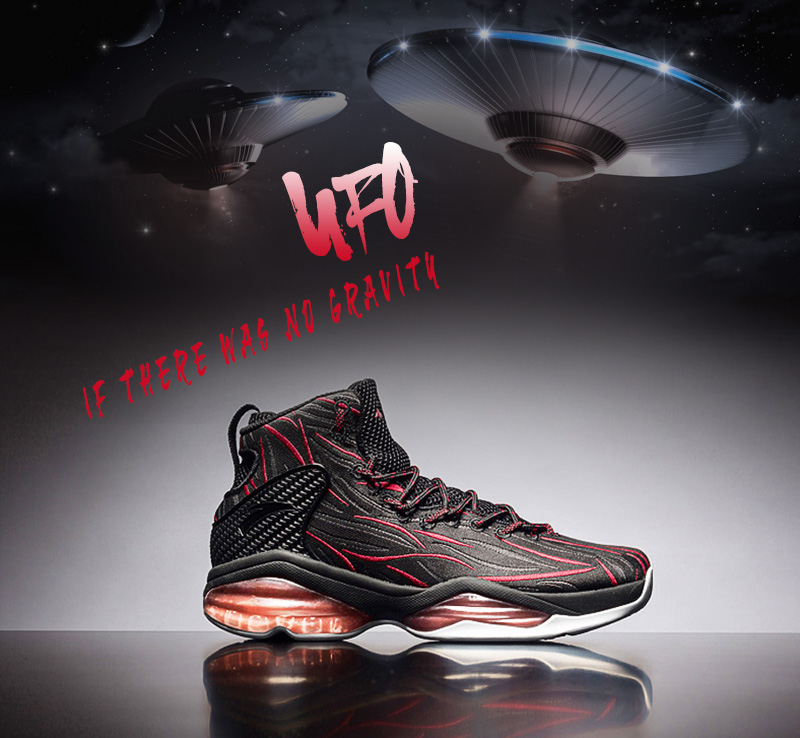 Anta NBA UFO High Professional Red/Black