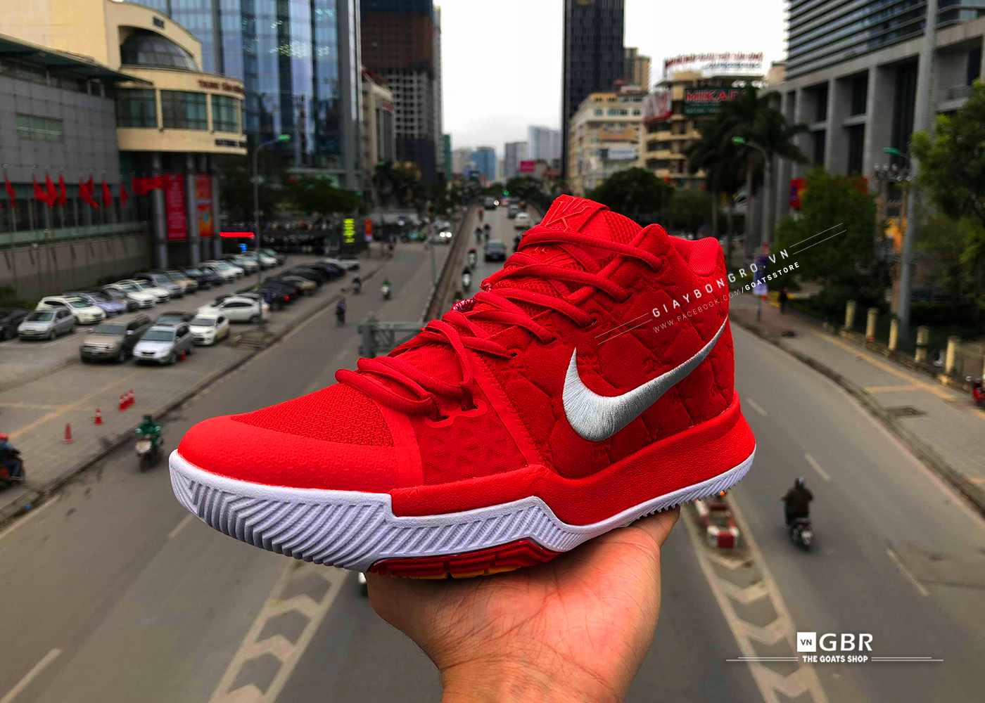 Kyrie 3 Red Suede