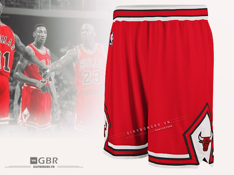 Quần NBA Chicago Bulls Red