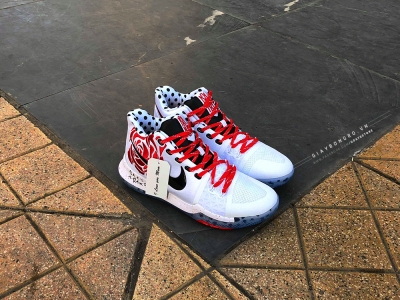 Kyrie 3 Mom PE (Rose Red)